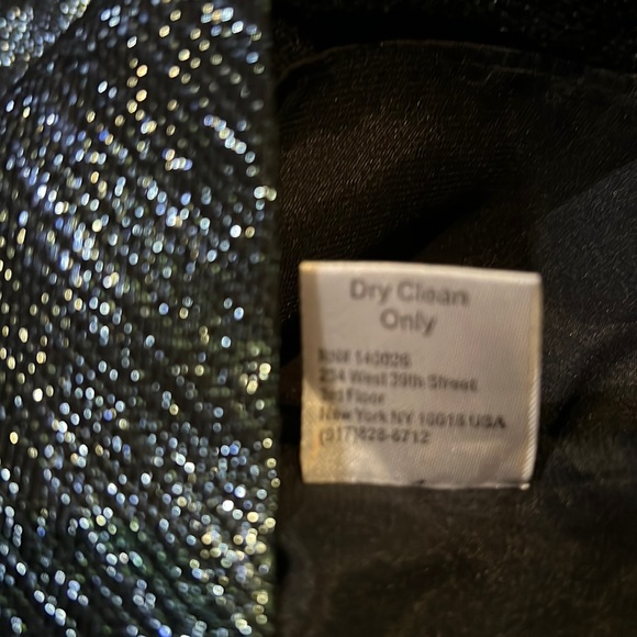 NWOT $325 Parker | Claudette | Backless Cocktail Dress | A-Line | Metallic - Picture 13 of 13